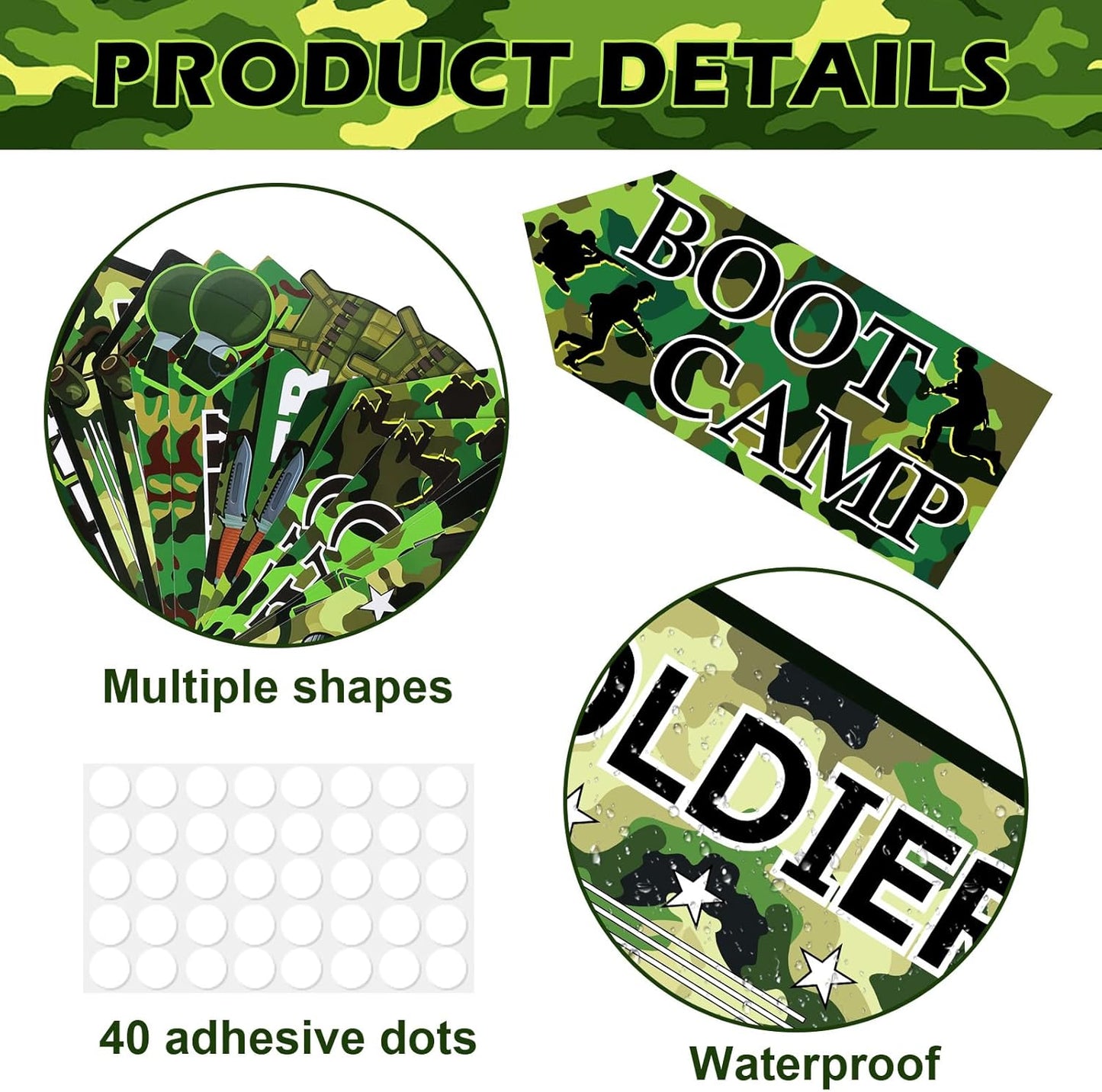 20 Pcs Luau Party Decorations Welcome Sign Summer Hawaiian Directional Signs Tropical Hawaiian Themed Birthday Decorations Luau Tiki Party Supplies with 2 Sheet Letter Stickers
