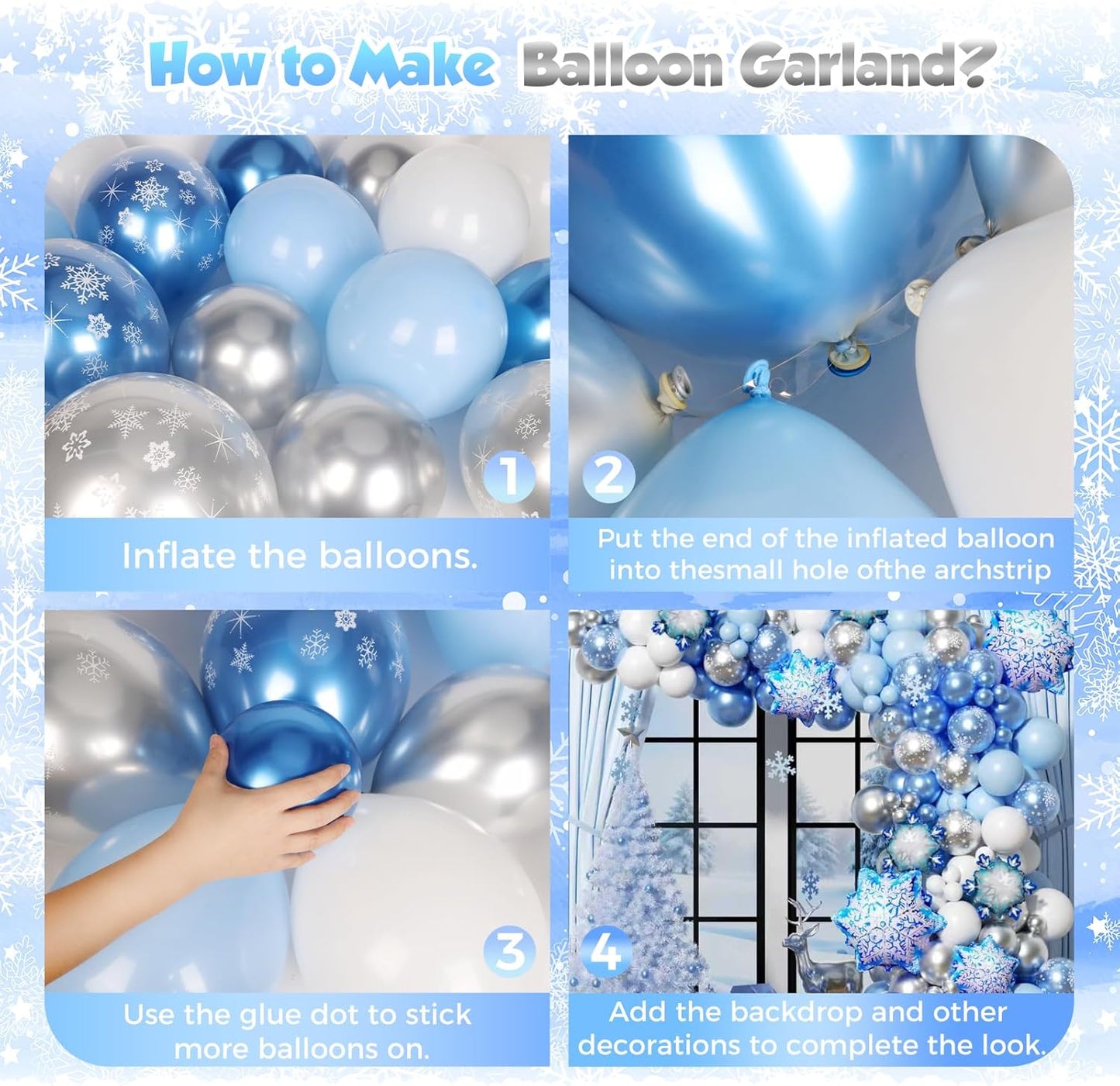 153Pcs Black and Silver White Balloon Garland Arch Kit with Stars, 22 18 12 10 5 inch Disco Ball Balloons Black White Metallic Silver Confetti Balloon for Birthday Graduation Party Decorations