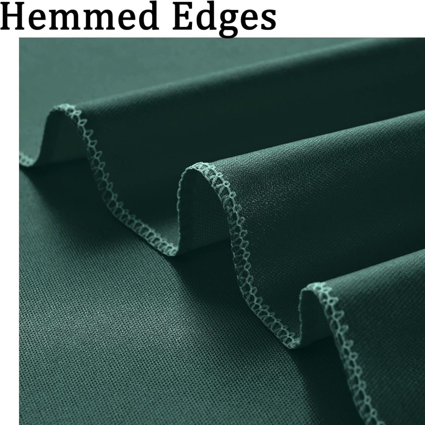 10ftx10ft Black Backdrop Curtains for Weddings Parties, Wrinkle Free 2 Panels Silky Polyester Photo Backdrop Drapes Back Drop Cloth Drapery for Birthday Mother'sDay Photography Background