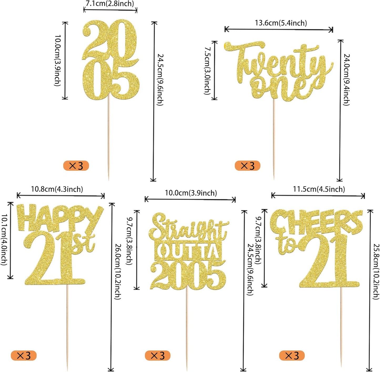 15 PCS 50th Birthday Centerpiece Sticks Fifty Happy 50th Straight Outta 1976 Table Flower Centerpieces Sticks Cheers to 50 Floral Decorations for 50th Birthday Party Centerpieces Supplies Black