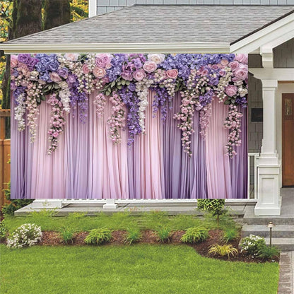 10x8ft Country Wedding Photography Backdrop Rustic Barn Door Photography Backdrop Farmhouse Pink Flower Cabin Wooden Birthday Baby Shower Wedding Bridal Party Banner Photo Booth Props Background