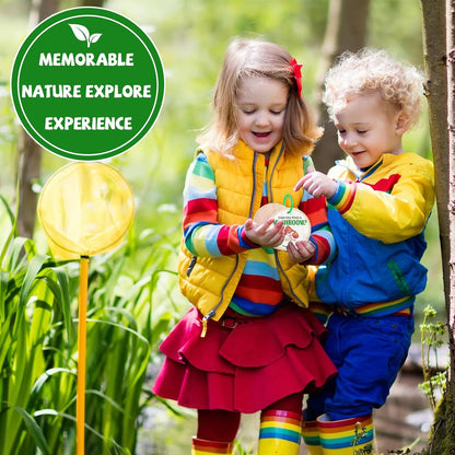 Kids Scavenger Hunt Game - Nature Edition, Toddler Outdoor Nature Scavenger Hunt Cards, Camping Toys Games for 3 Year Old's & Up, Outdoors Preschooler Activity Educational Family Fun Game Gift