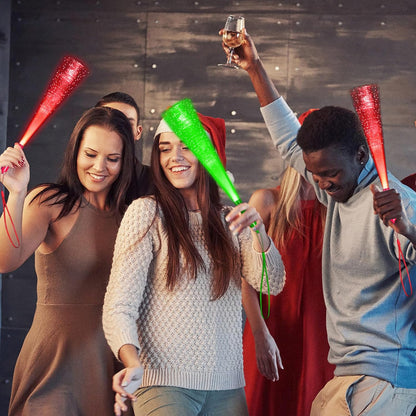 36 Pack Yellow Fiber Optic Glow Stick Wands Bulk with 3 Flashing Models for Valentine's Day St Patrick's Day Easter 4th of July Halloween Party Favors Bachelorette Concerts Clubs