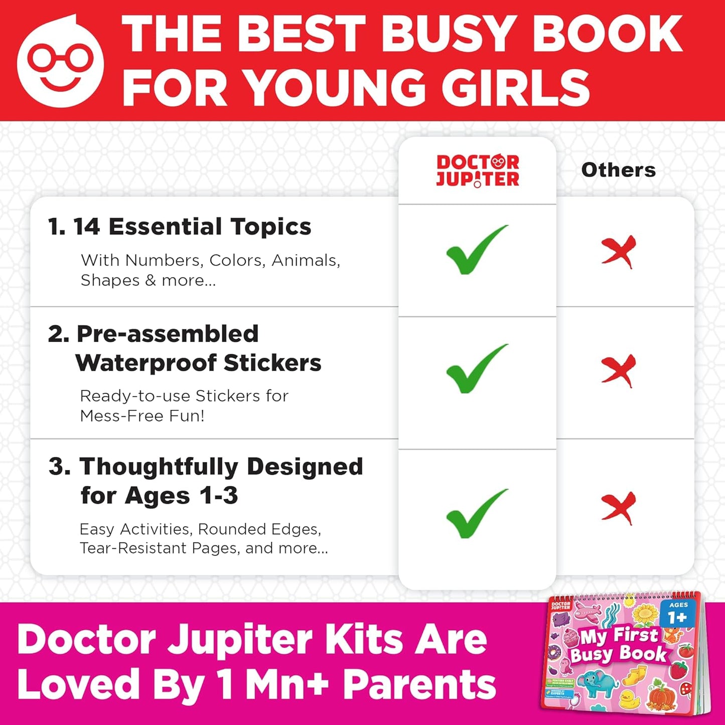 Doctor Jupiter Scavenger Hunt | Toys for Ages 2-4 | Birthday Gift Ideas for 2 Year Old Boys and Girls | Toddler Toys for 2-3-4 Year Old | Learning & Education Toys