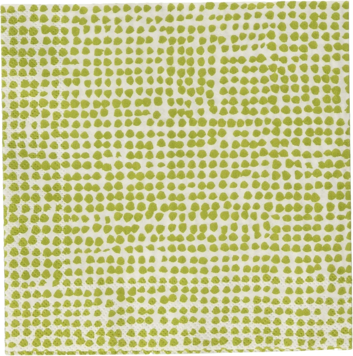 IHR Ideal Home Range Cocktail Napkins Marimekko Disposable 3-Ply Paper Party Napkin Pack, 5" x 5", Orkanen Linen/Blue, 20-Count