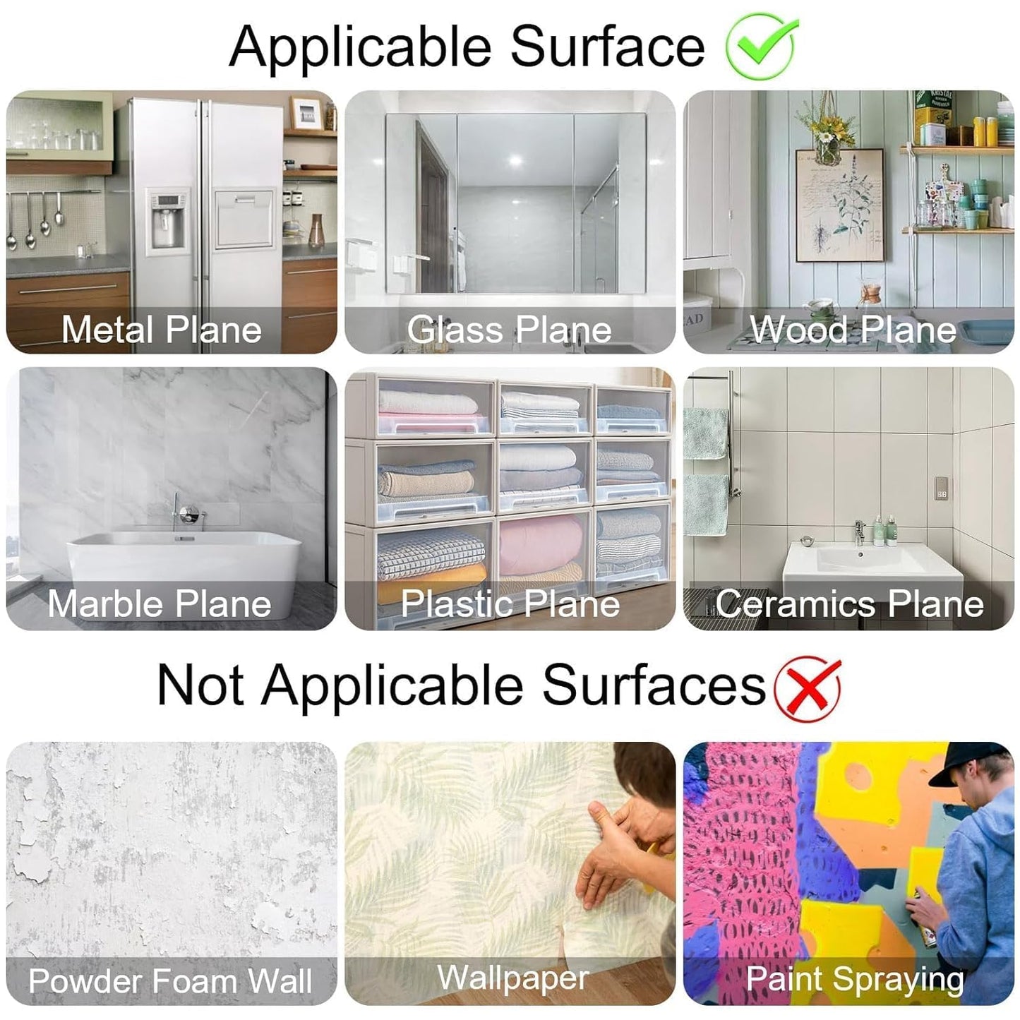JANYUN 140 Pieces Adhesive Dots,Removable Round Putty Clear Tack No Trace Small Tape Stickers for Wall Hanging Festival Poster Office Party Decoration Picture Crafts