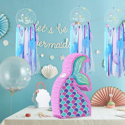 Hooqict Mexican Pinata with Blindfold and Bat Stick Party Pinata for Fiesta Carnival Cinco de Mayo Decorations Kids Adults Mexican Party Games Birthday Party Supplies