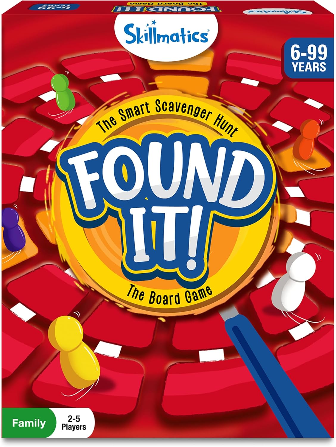 Skillmatics Outdoor Scavenger Hunt Card Game - Found It, Learning Toys, Educational Game Collections, Gifts for Kids, Boys, Girls and Families, for Ages 4, 5, 6, 7, Perfect for Home, School, Playdates