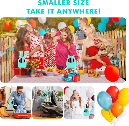 Balloon Pump Electric, SPLAKS Balloons Inflator Air Pump Portable Balloon Blower for Garland Arch, Party Decoration