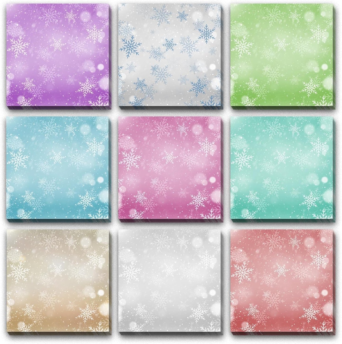 12 Pcs Ice Cream Sticky Notes Summer Popsicle Sticky Notepad Colorful Self-Adhesive Post Notes Cute Mini Memo Pad Removable Note for Office School Classroom Student Ice Cream Party Favors