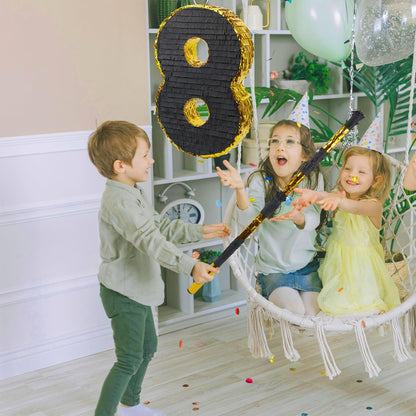 PCFING 30 Inch Piñata Stick Kit Blue Very Sturdy Will Not Break, Suitable for Boys Girls Adults Can Have Fun at Any Party