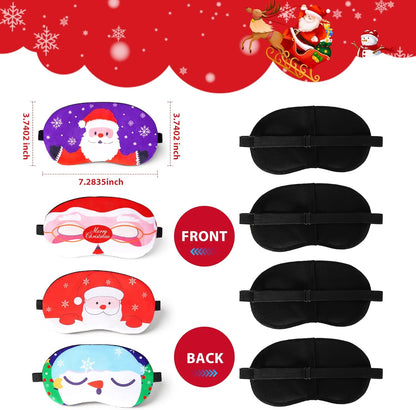 Tphon Sleep Mask for Adult Kids Boys Girls Funny Blindfolds Soft Cute Animal Sleeping Masks with Adjustable Strap for Travel Naps Shift Works Games