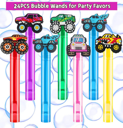 24PCS Animal Bubble Wands for Wild One Birthday Baby Shower Decorations Safari Jungle Theme Party Favors Supplies, Pinata Goodie Bags Filler, Classroom Prizes, Valentines Gifts, Easter Stuffers