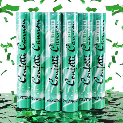 Confetti Cannon Party Poppers Gold,(6 pack) YESHOW Confetti Shooters Blaster for Birthday Graduation Wedding Christmas New Year’s Eve and Valentine's Day Any Celebrations