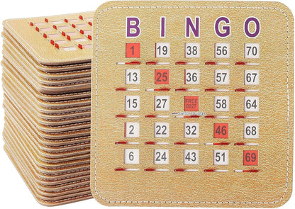 GSE Games & Sports Expert Finger-Tip Bingo Master Board with Sliding Windows, Bingo Cardboard Calling Card
