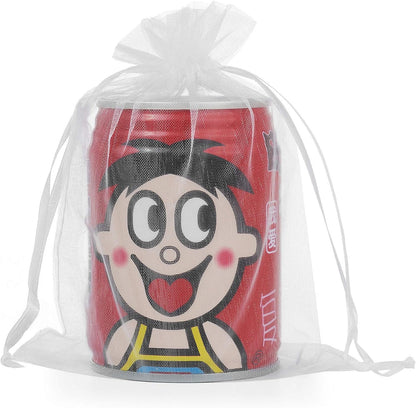 Wudygirl 100pcs 5X7 Inches White Organza Bags Christmas Drawstring Pouches Party Wedding Favor Bags Goodie bags(White 5x7)