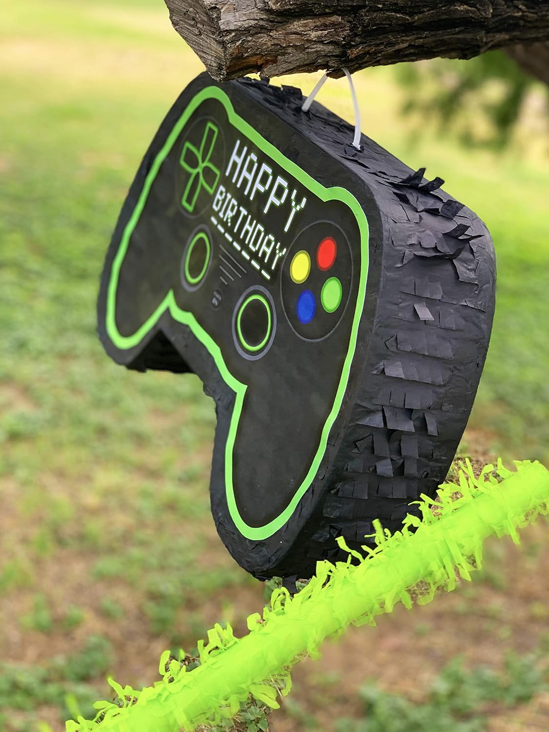 Jergrim Blue Monster Truck Piñata, Small 4 Piece Set, perfect for Kids Birthday Parties, Race Car Party Supplies fits piñata candy and party favors (17”X11”) Durable!