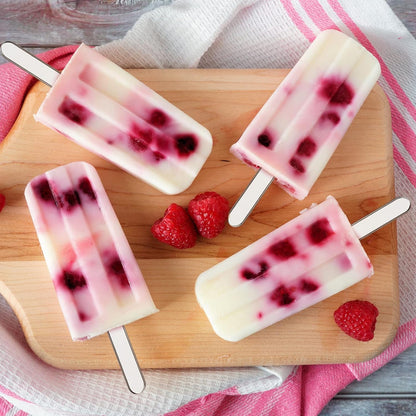 30 Pieces Acrylic Sticks Reusable Cakesicle Cake Pop Mold Mirror Ice Pop Sticks Ice Cream Cakesicle Mold for Home Cake Candy Gifts Party Craft