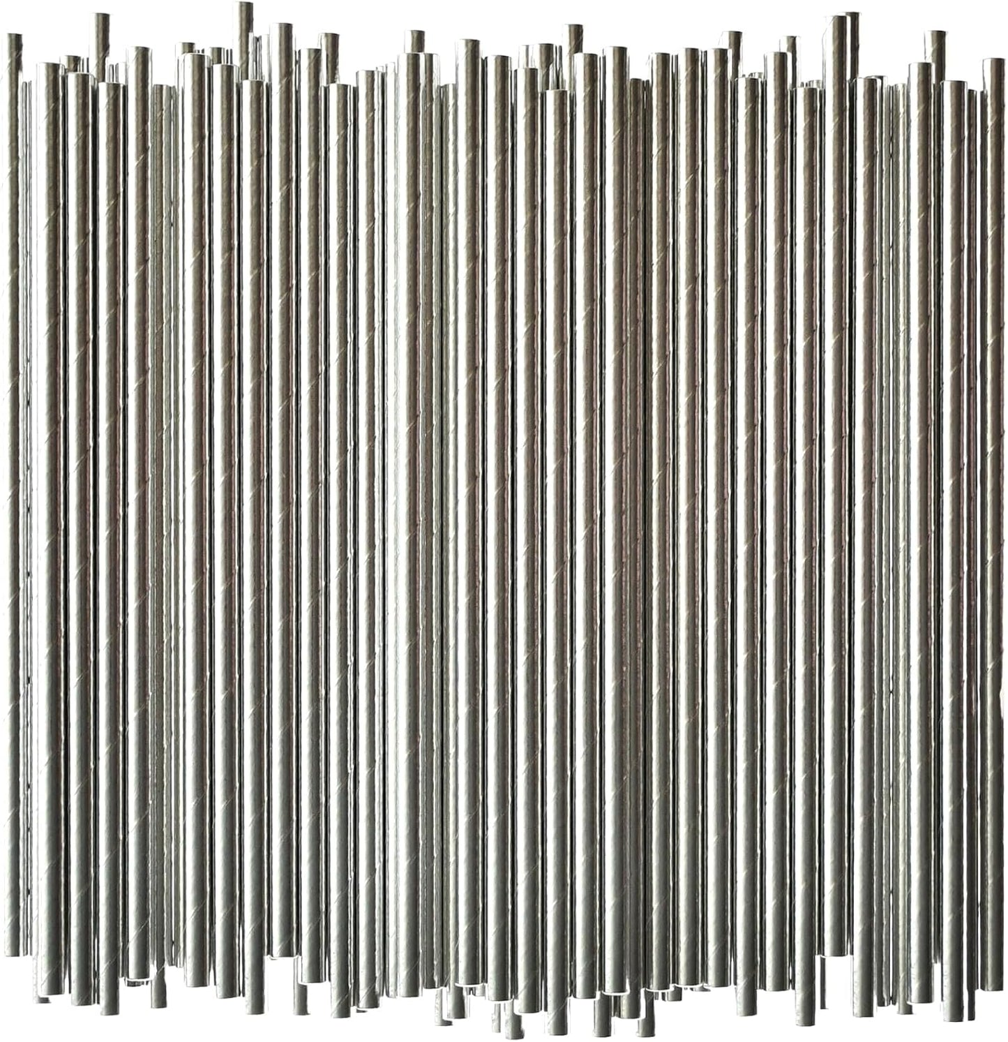 Black Paper Straws 1000 Count - 7.75" x 0.24", 100% Biodegradable & Compostable, Disposable Drinking Straws Bulk - Cocktail, Bars, Restaurants