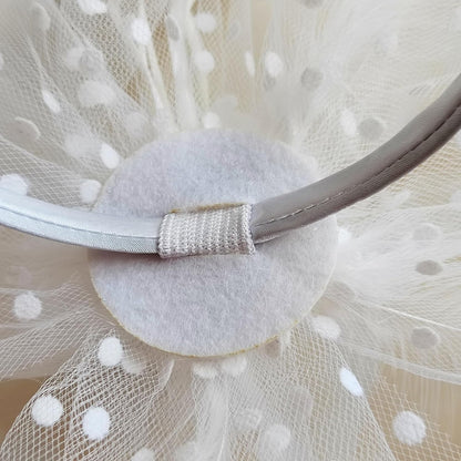 Fascinators Hat Women Tea Party Headband Flower Cocktail Mesh Feathers Hair Clip Kentucky Derby Hat Wedding