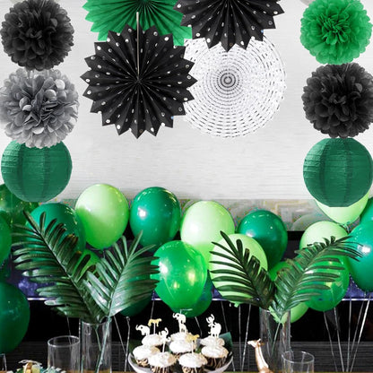 Champagne-Gold Beige Fall Baby-Shower Party-Decorations - 36pcs Welcome Home Banner Sign,Neutral Paper Lanterns,Girl Streamers Garland,Boho Hanging Tissue Pom Poms Flowers Fans Backdrop Decor Burgleda