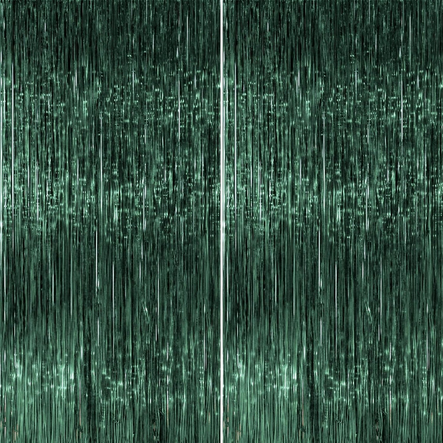PartyWoo Silver Streamers 3pcs Tinsel Backdrop 8.2FT Metallic Tinsel Foil Fringe Streamer Curtains Party Photo Booth Backdrop for Graduation Baby Shower Bachelorette Wedding Disco Party Decorations