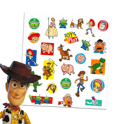 Disney Tattoos Party Favors Mega Assortment ~ Bundle Includes 7 Disney Favorites Temporary Tattoo Packs Featuring Princess, Toy Story, Frozen, Cars, Lion King and More (Over 175 Tattoos!)
