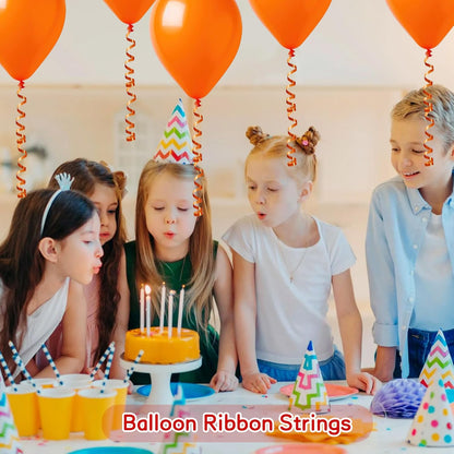 BEISHIDA 500 Yards Red Ribbon Crimped Curling, Balloon String Shiny Metallic Roll for Gift Wrapping Ribbon for Birthday Valentines Day Wedding Mother's Day Party Decorations