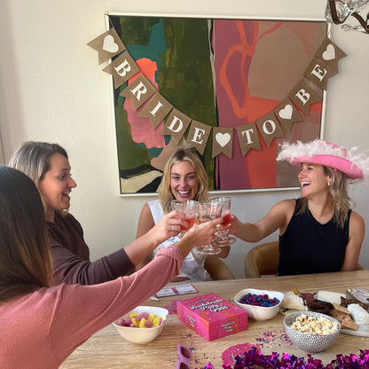 The Ultimate Bachelorette Party Game [Card Games with 150 Prompt Cards | Scavenger Hunt | Party Card Game for Girls Night Out, Bachelorette Party, & Bridal Shower | Great Gift for Bride | Ages 17 Up]