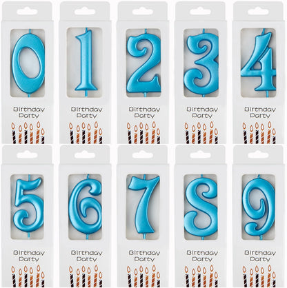 PHD CAKE 10-Count 0-9 Gold Number Birthday Candles, Number One Birthday, Gold Number Candles, Party Celebration, Baby Showers