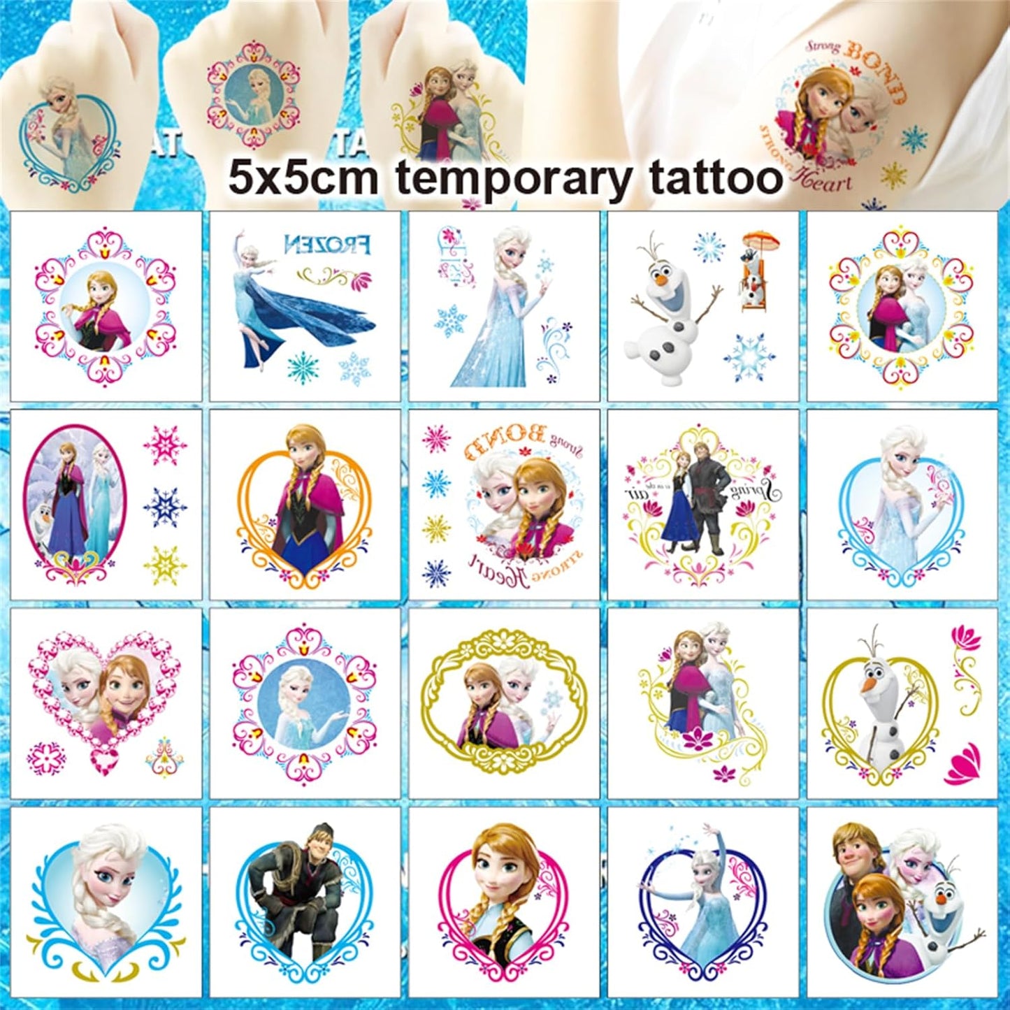 40Sheets Cartoon Hello Kitty Temporary Tattoos Birthday Themed Party Supplies Decoration Favors Cartoon Cute Kitty Sticker for Kids Boys Home Activity Class Prizes Carnival Christmas Rewards (Hell40)