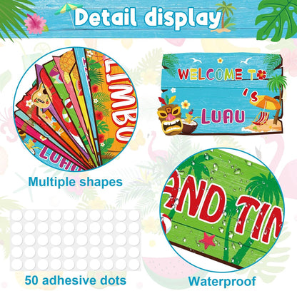 24 Pieces Retirement Decorations Retirement Party Directional Sign Retired Welcome Signs for Adults Retirement Themed Party Decorations Birthday Party Supplies