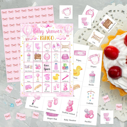 Book Bingo Game, Reading Party Bingo Cards Set, Read Themed Party Games Supplies for Book Lovers, Adults Family Friends Holiday Activities Favors Decorations for 24 Player, 01