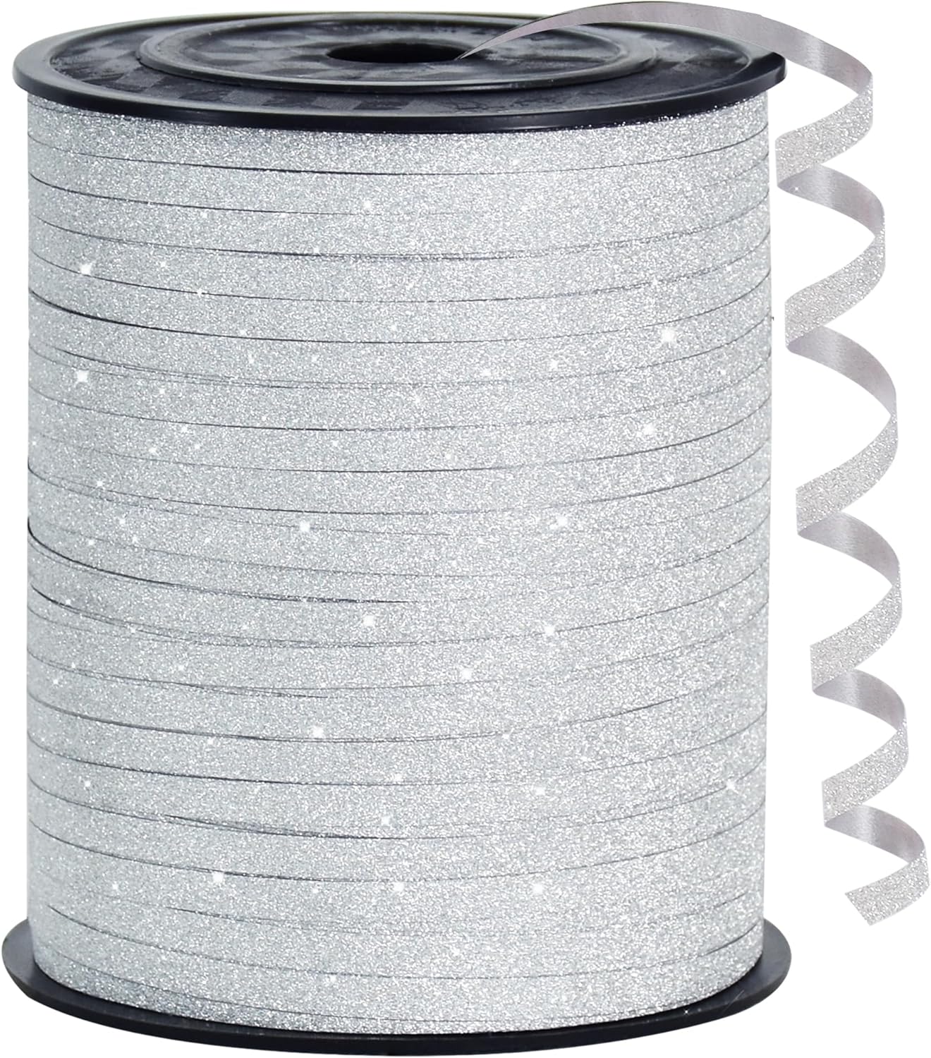 BEISHIDA 500 Yards Red Ribbon Crimped Curling, Balloon String Shiny Metallic Roll for Gift Wrapping Ribbon for Birthday Valentines Day Wedding Mother's Day Party Decorations