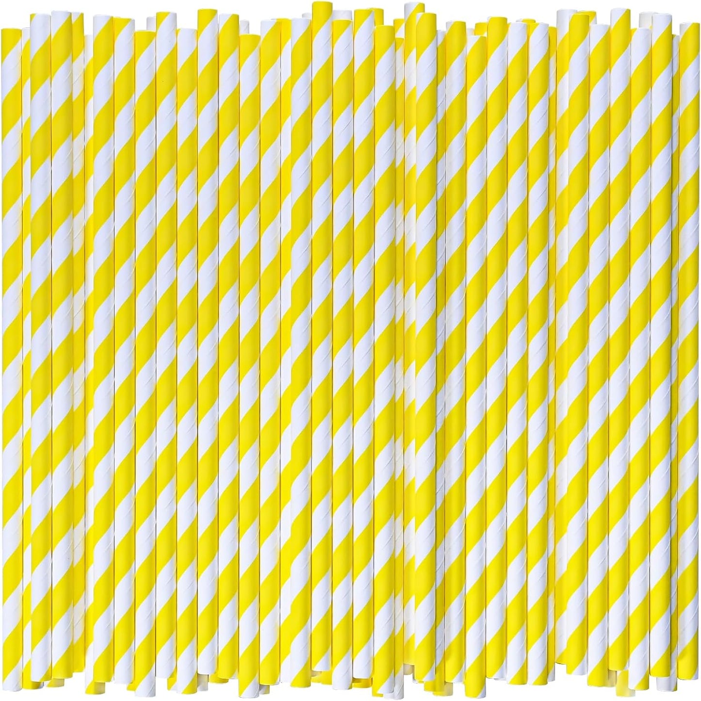 Black Paper Straws 1000 Count - 7.75" x 0.24", 100% Biodegradable & Compostable, Disposable Drinking Straws Bulk - Cocktail, Bars, Restaurants