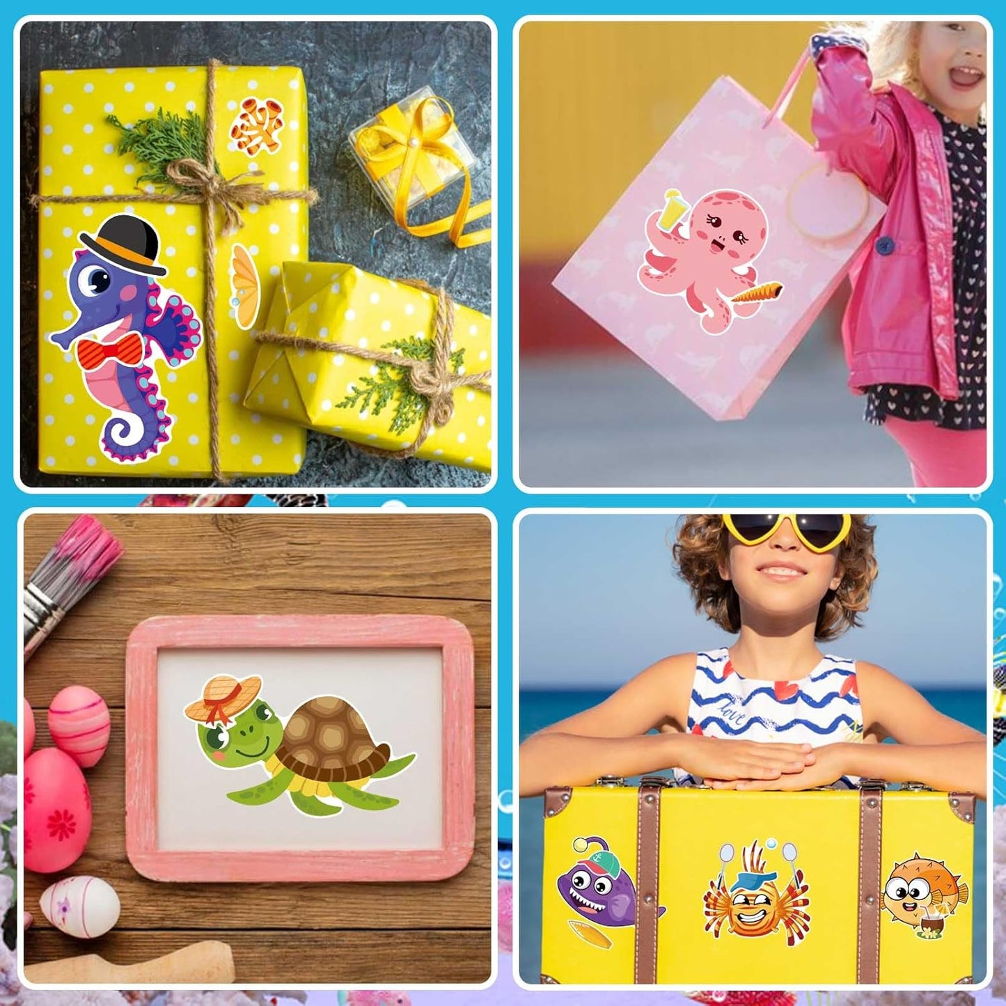 24 Sheets Make-a-face Cupcake Stickers Make Your Own Dessert Stickers Mix and Match Sweets and Fruit Treats Party Favor Supplies for Kids Ice Cream Sticker Games Birthday DIY Art Crafts