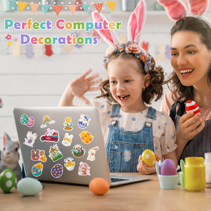 OHOME 100 PCS Water Bottle Stickers for Kids,Cute Animal Aesthetic Sticker Pack - Waterproof Vinyl Kawaii Stickers for Girls Boy Classroom Prizes,Party Favors for Scrapbook, Laptops, Journal,Birthday
