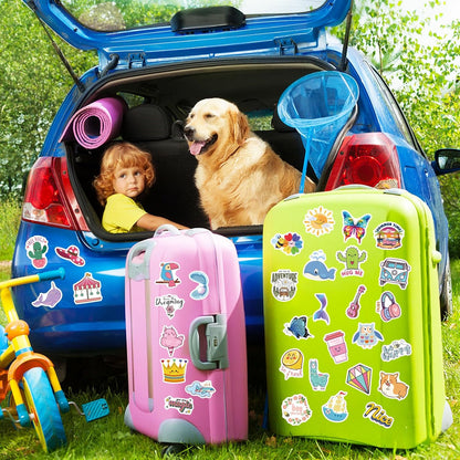 Wninbu 200 PCS Cute Stickers for Kids,Water Bottle Sticker Pack for Teens Girls Boys,Waterproof Vinyl Animal Stickers for Water Bottles,Skateboard,Laptop Students Classroom Decor Prizes (Cute 200 pcs)