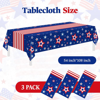Childom 1 Pack Fourth of July Coloring Tablecloth for Kids,4th of July Crafts for Kids 30"x72" Giant Coloring Poster Table Cloth,Large Paper Poster Crafts Party Activities,4th of July Paper Tablecloth