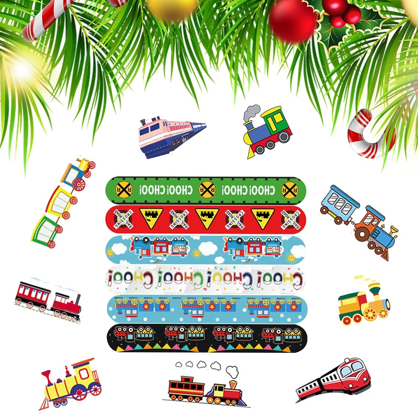 CZWXOXO 74 Pcs Racing Theme Party Favors 24 Pcs Slap Bracelets 50 Pcs Stickers Racing Birthday Party Decorations，Classroom Rewards Supplies