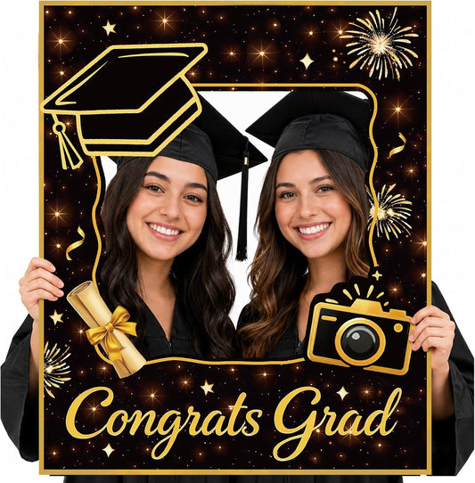 Nurse Photo Booth Props Graduation Decorations, Proud to Be A Nurse Large Selfie Photo Frame Cutout Nurses Week Lawn Decor Grad Party Supplies Blue