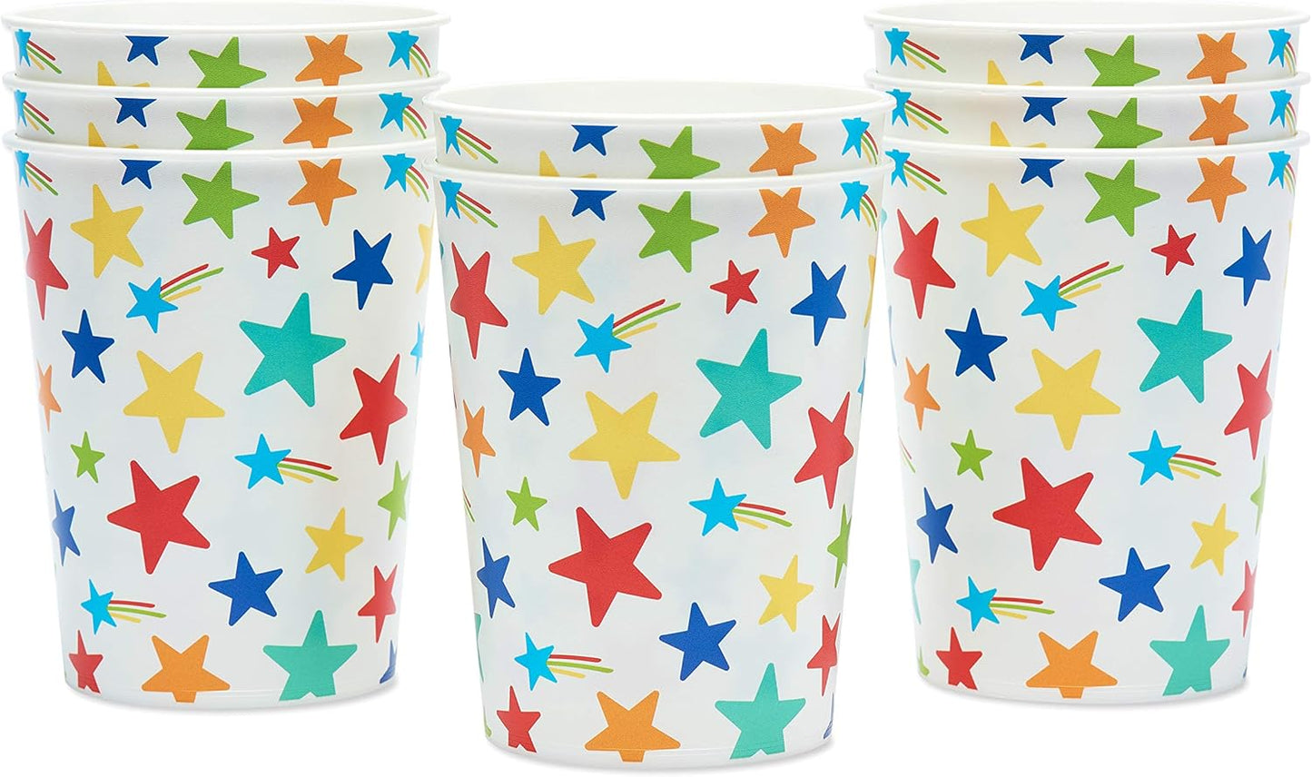 American Greetings Rainbow Party Supplies, Dessert Plates (36-Count)