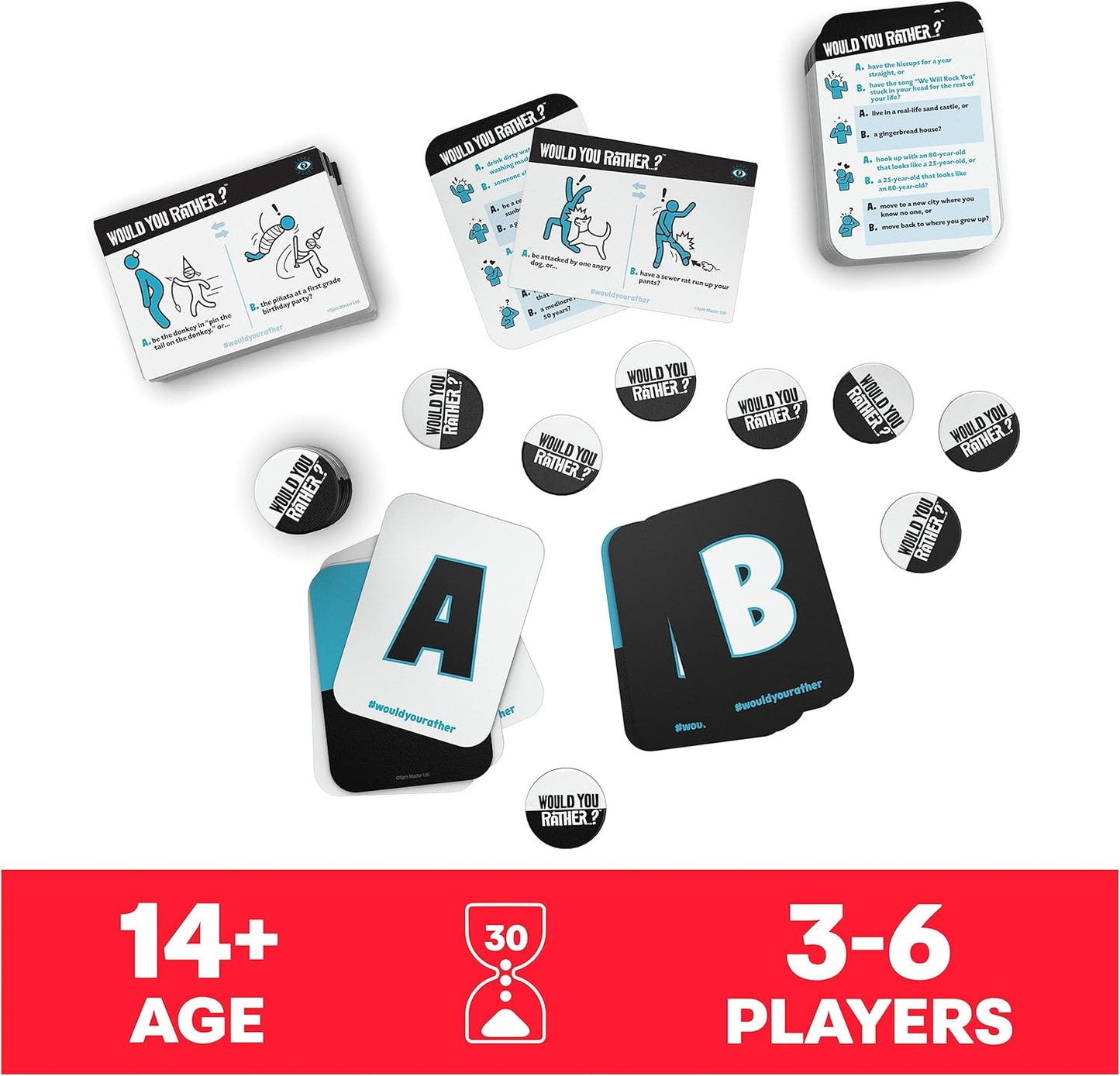 Spin Master Games, Tag Someone Who, The Viral Hit Adult Card Game, Bachelorette Party Activity, Meme Party Game, 3-8 Players, for Ages 18 & Up