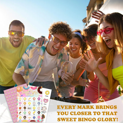 Book Bingo Game, Reading Party Bingo Cards Set, Read Themed Party Games Supplies for Book Lovers, Adults Family Friends Holiday Activities Favors Decorations for 24 Player, 01