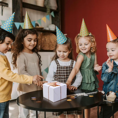 20Pcs 8 Inch Cake Boxes with Window, 8x8x5 Inches Brown Bakery Boxes, Cake Carrier Container for Pastries, Pie, Cookies, Chocolates, Cupcakes, Birthday Party, Wedding