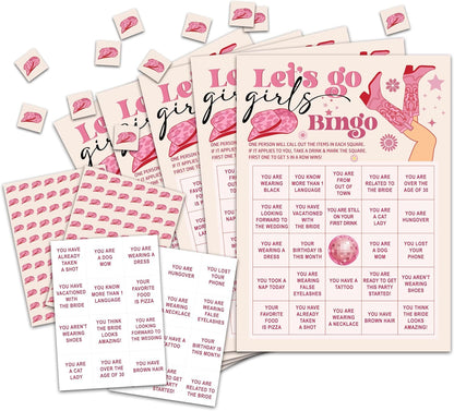 Baseball Bingo Card Game, Baseball Bingo Game for Adults, Sports Party Supplies, Favors, Baseball Party Decorations, Gift – 24 Players Bingo Game, C06