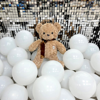 Party Balloons 12inch 50 Pcs Latex Confetti Balloons Birthday Balloons Party Decoration Wedding Baby Shower Christmas Party-Confetti Silver