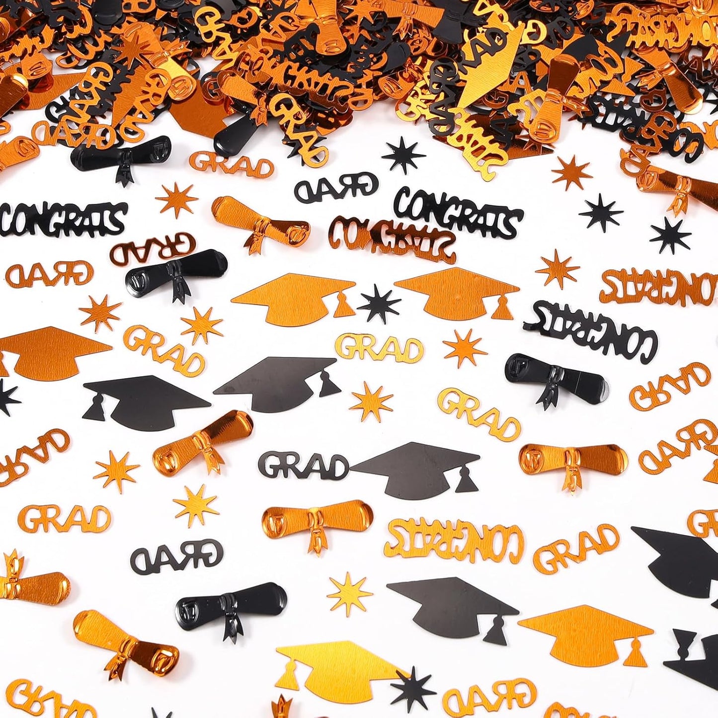 Silver and Blue Graduation Confetti 2026, 1000 Pcs Class of 2026 Table Centerpiece Grad Confetti for 2026 Graduation Party Decorations Supplies