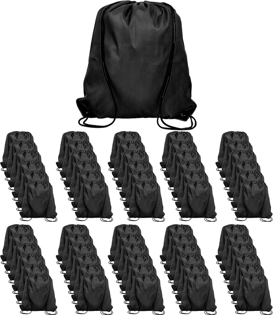 20 Colors Drawstring Backpack Bags Sack Pack Cinch Tote Sport Storage Polyester Bag for Gym Traveling