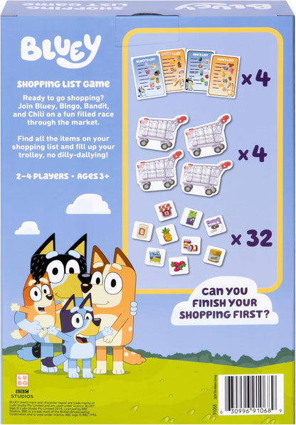 Bluey Fancy Restaurant Game, Join and Bingo as They Match Food Cards to Help Dad Prepare a Special Dinner for Mum, Serve up Fun While Building Memory and Matching Skills, Ages 3+, 2–4 Players